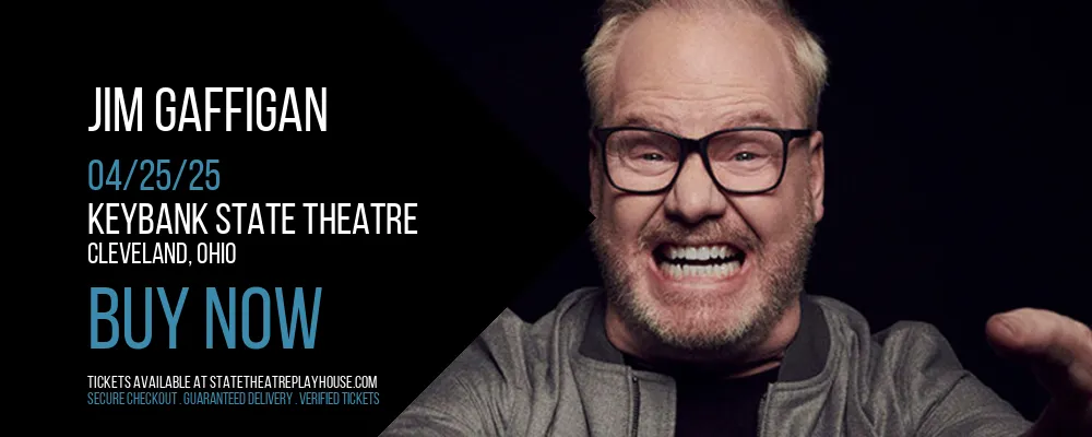 Jim Gaffigan at KeyBank State Theatre